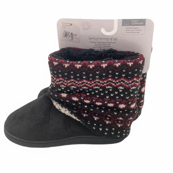 NEW MUK LUKS Womens 16829 Closed Toe Slippers - Picture 3 of 6